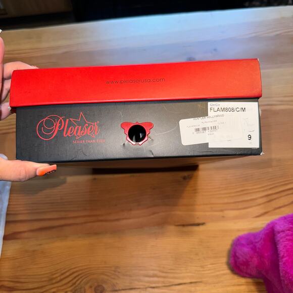 Pleasure Clear Platform high Heels - Picture 5 of 5